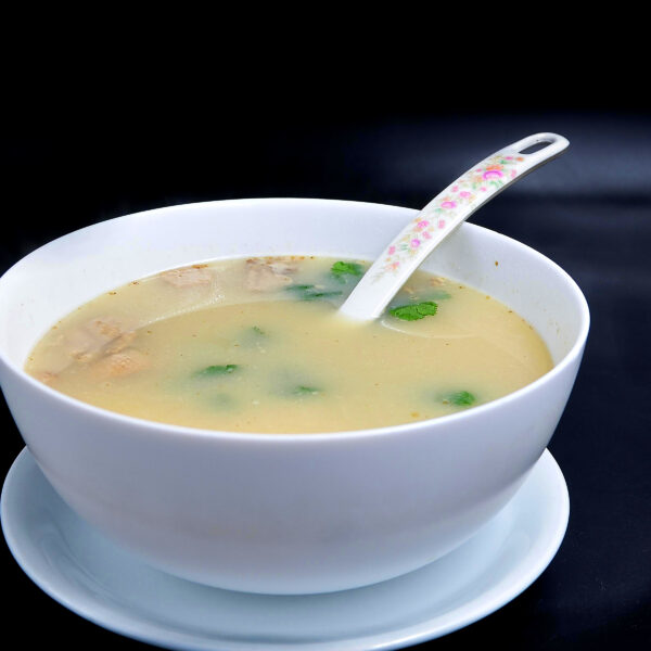 Chicken vermicelli soup