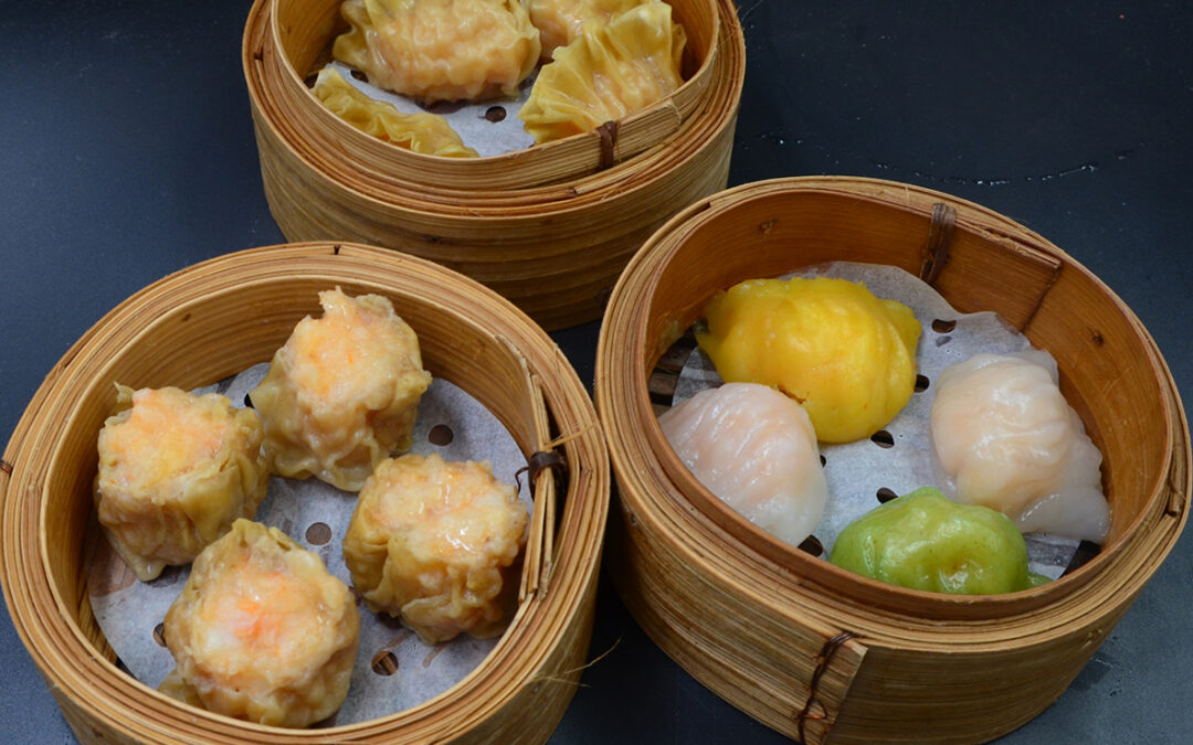 Assortment of steamed balls