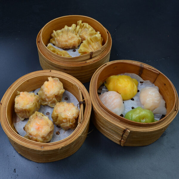 Assortment of steamed balls