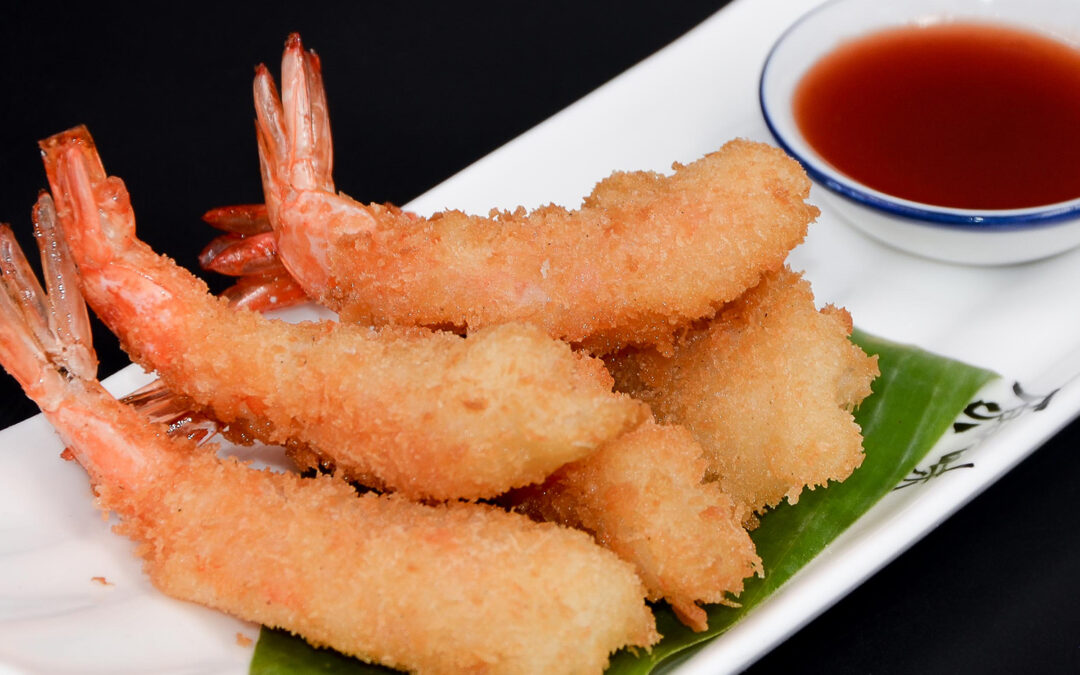 Deep fried shrimps