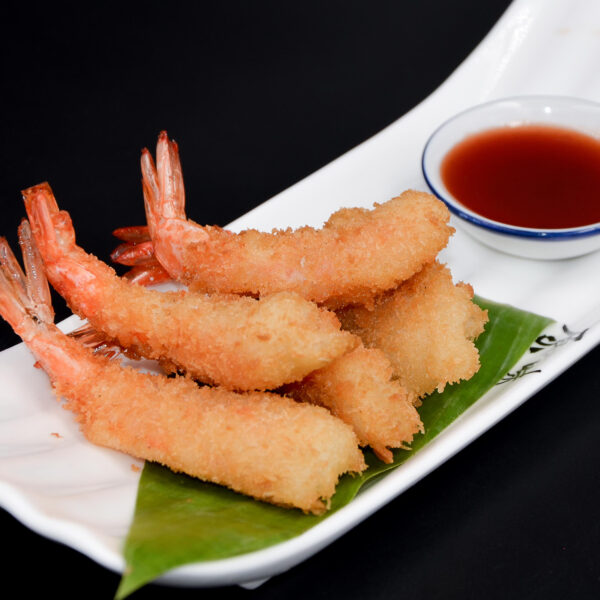 Deep fried shrimps