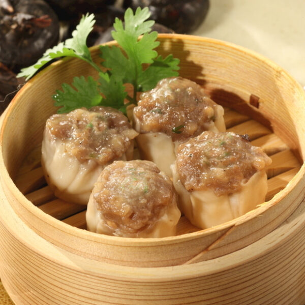 Steamed beef meatballs