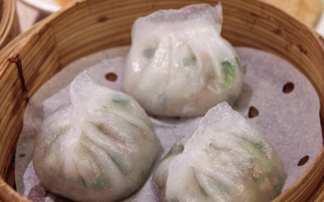 Steamed stuffed dumplings(fan ko)