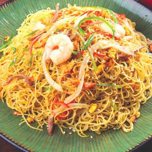 Fried singapore rice vermicelli