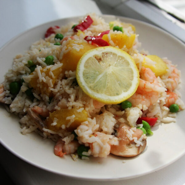 Fried rice with shrimp