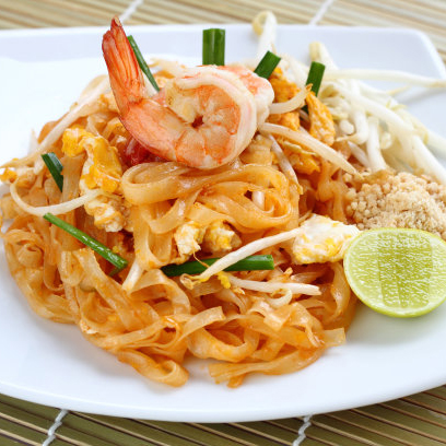 Thai fried rice noodles