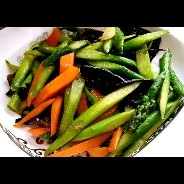 Sauteed asparagus