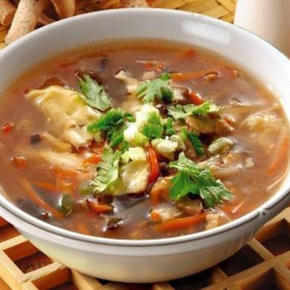 Spicy citronella chicken soup