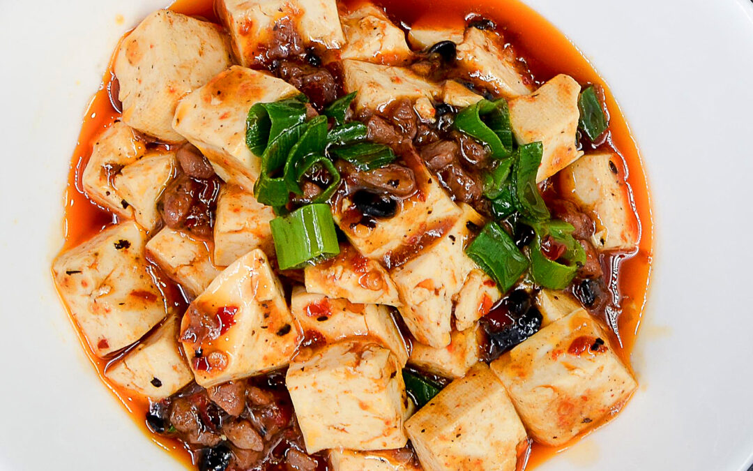 Sichuan style tofu